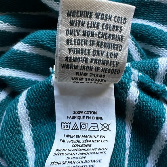 L.L.Bean Soft Cotton Rugby Pullover size Medium - Picture 5 of 5